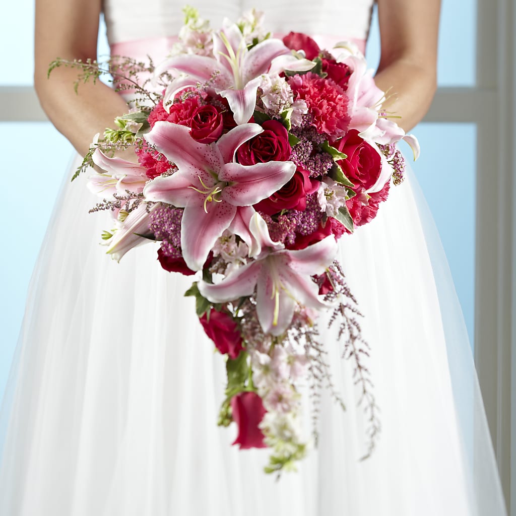 Lily & Rose Bouquet – Tala Florist Northshore, North Vancouver BC