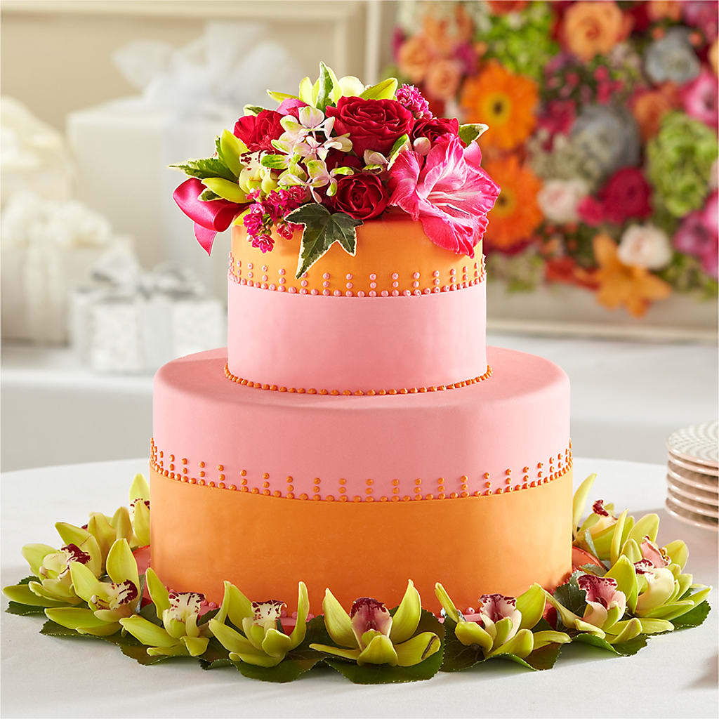 Sweet Citrus Cake Decor – Tala Florist Northshore, North Vancouver BC