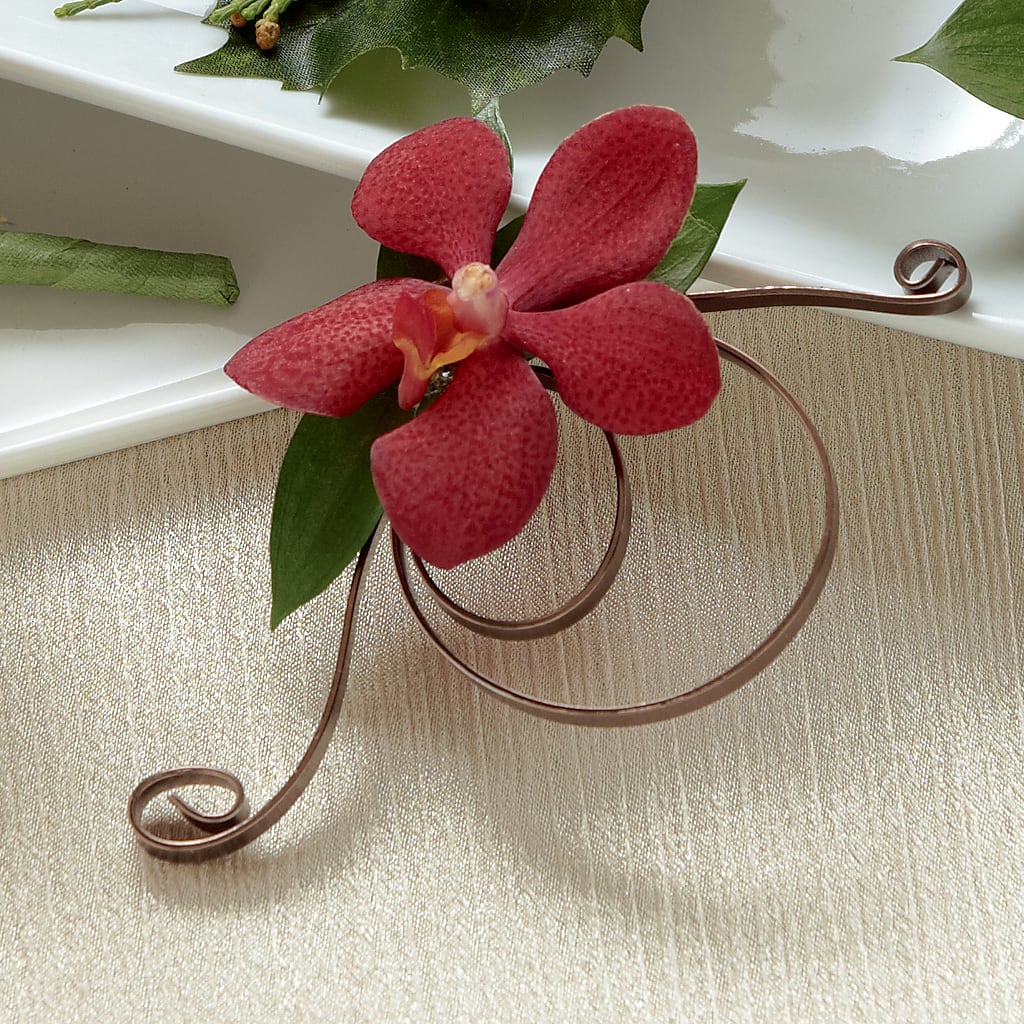 Red Mokara Boutonniere – Tala Florist Northshore, North Vancouver BC