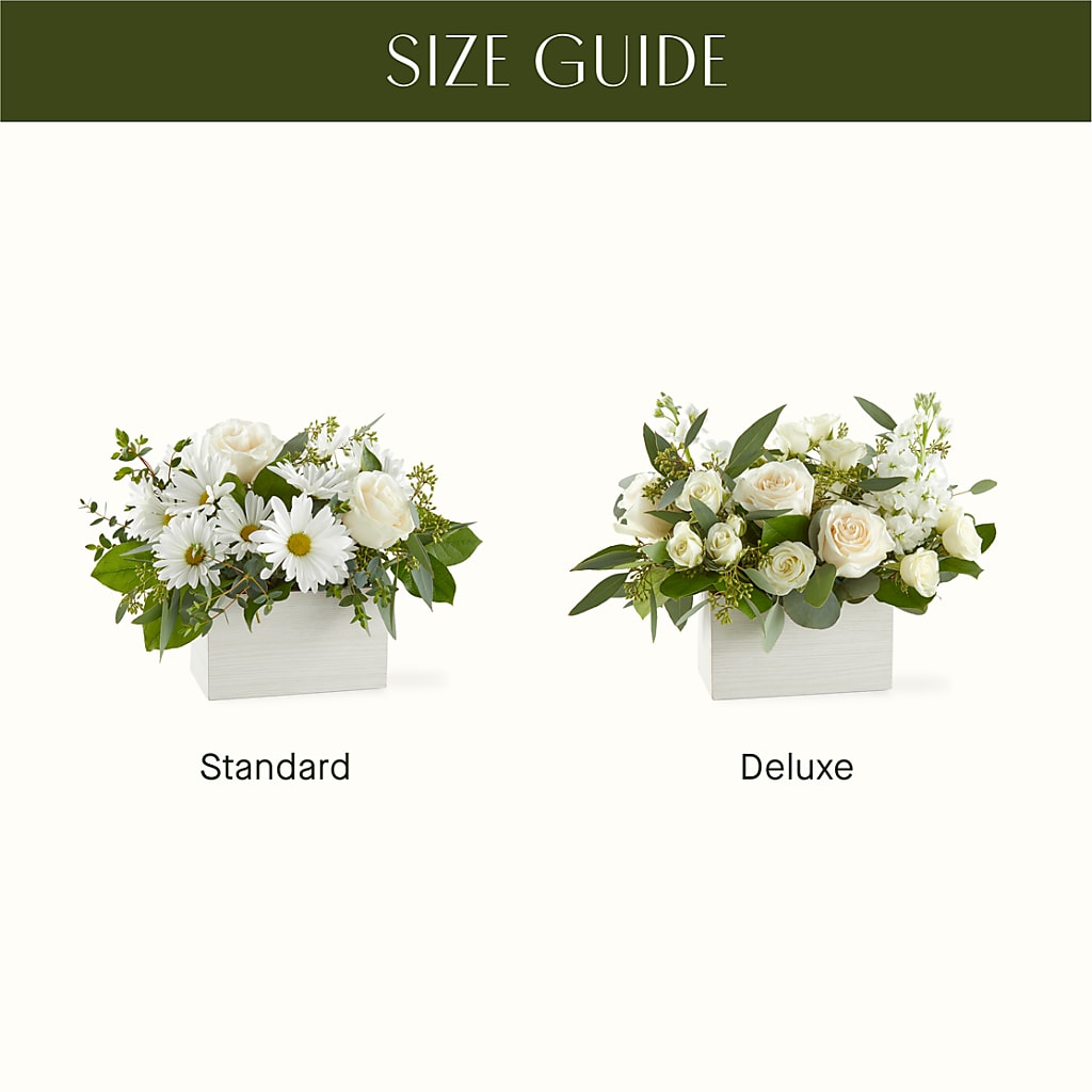 Fresh Linen Box Bouquet –  Tala Florist Northshore, North Vancouver BC