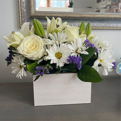 Beyond Blue Box Bouquet –  Tala Florist Northshore, North Vancouver BC