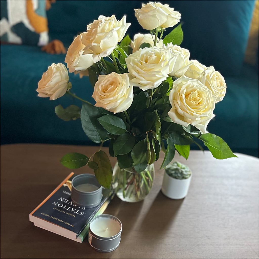 Long Stem Yellow Rose Bouquet –  Tala Florist Northshore, North Vancouver BC