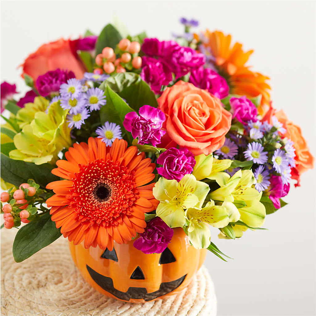 Tricks & Treats Pumpkin –  Tala Florist Northshore, North Vancouver BC