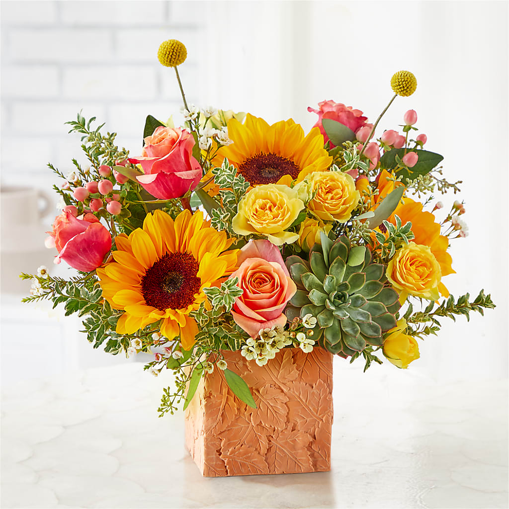 Sunflower Season Bouquet –  Tala Florist Northshore, North Vancouver BC