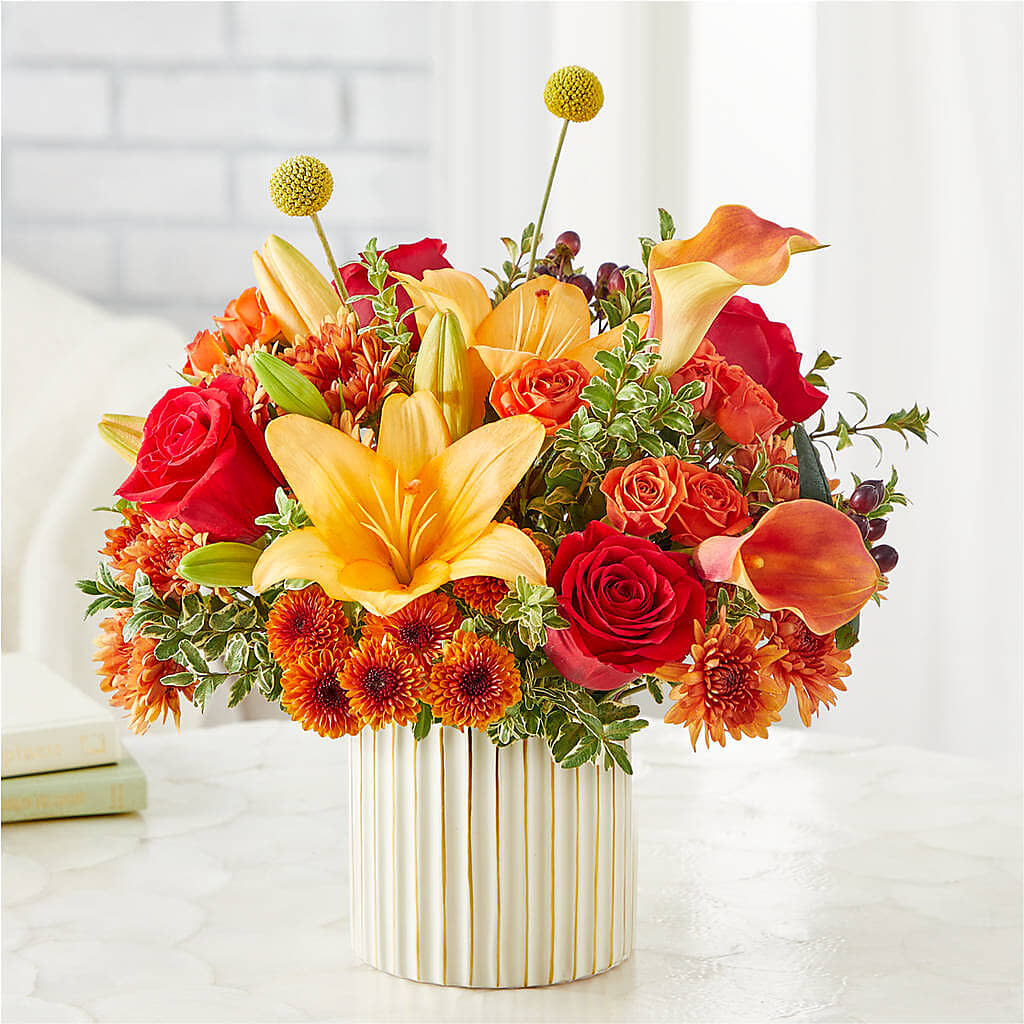 Scarlet Skies Bouquet –  Tala Florist Northshore, North Vancouver BC