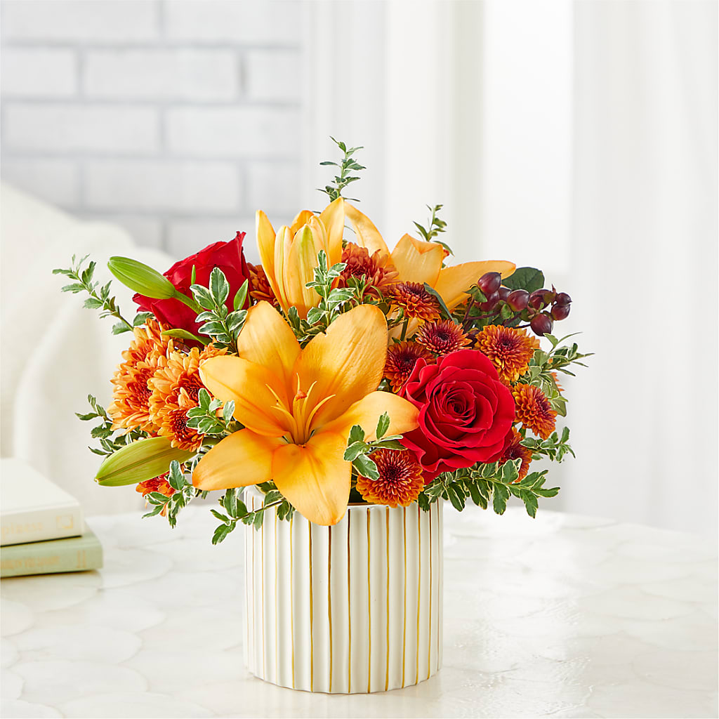 Scarlet Skies Bouquet –  Tala Florist Northshore, North Vancouver BC