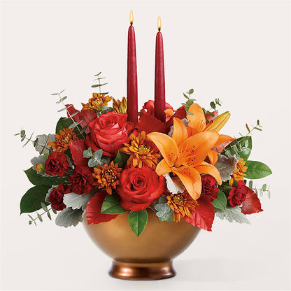 Fruits of Fall Centerpiece –  Tala Florist Northshore, North Vancouver BC