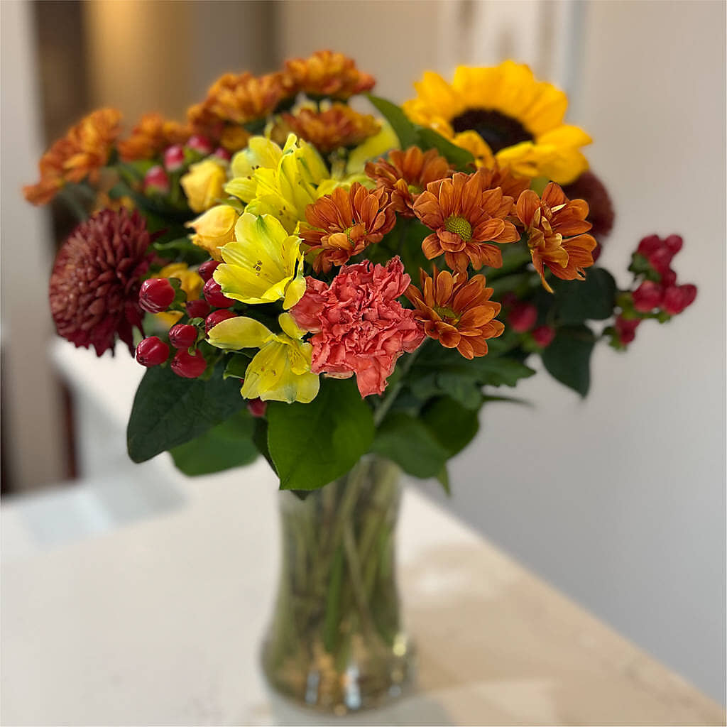 Fall Delight – A Florist Original –  Tala Florist Northshore, North Vancouver BC