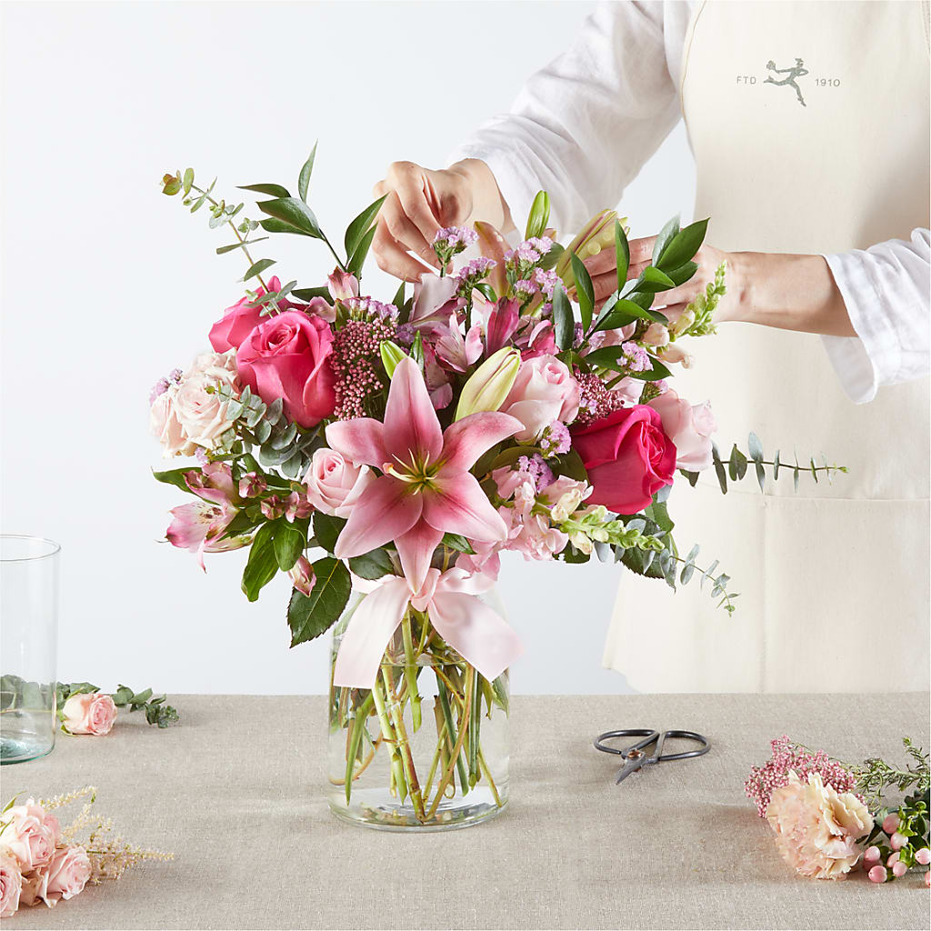 Pink Ribbon - A Florist Original –  Tala Florist Northshore, North Vancouver BC