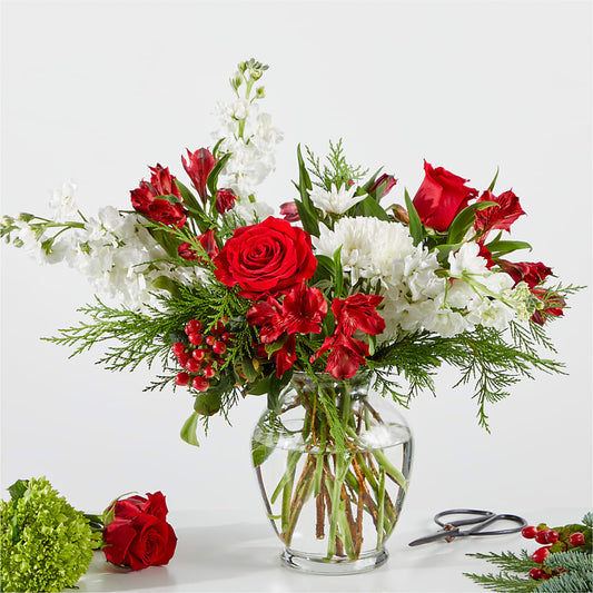 Merry Moment Bouquet – A Florist Original –  Tala Florist Northshore, North Vancouver BC