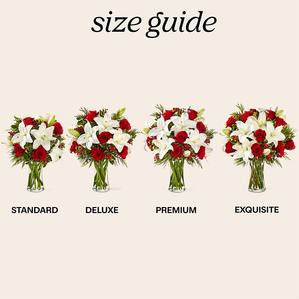 Sparkling Snowflakes Bouquet –  Tala Florist Northshore, North Vancouver BC