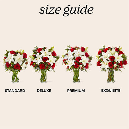 Sparkling Snowflakes Bouquet –  Tala Florist Northshore, North Vancouver BC