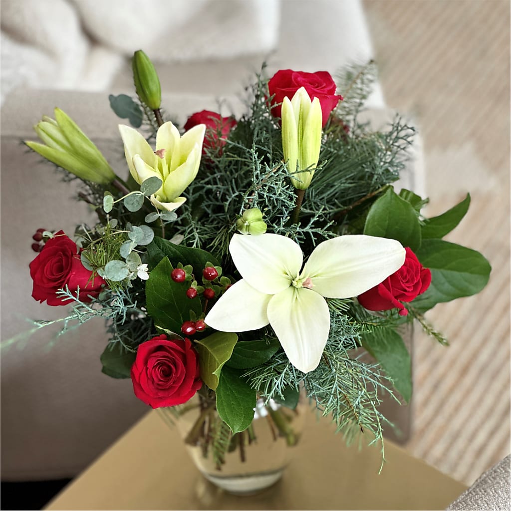 Glittering Lights Bouquet –  Tala Florist Northshore, North Vancouver BC