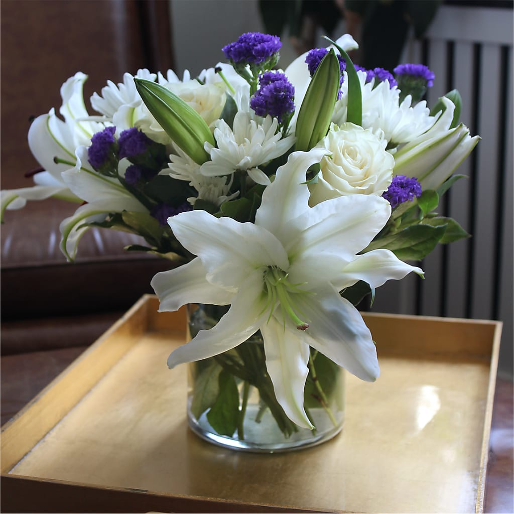 Beyond Blue Bouquet –  Tala Florist Northshore, North Vancouver BC