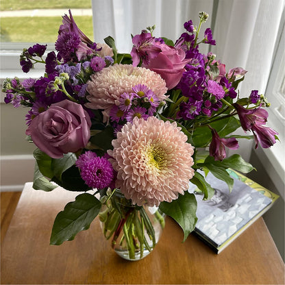 Ultraviolet Bouquet –  Tala Florist Northshore, North Vancouver BC