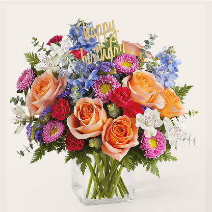 Birthday Bash Bouquet –  Tala Florist Northshore, North Vancouver BC