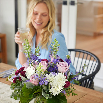 Violet Frost Bouquet –  Tala Florist Northshore, North Vancouver BC