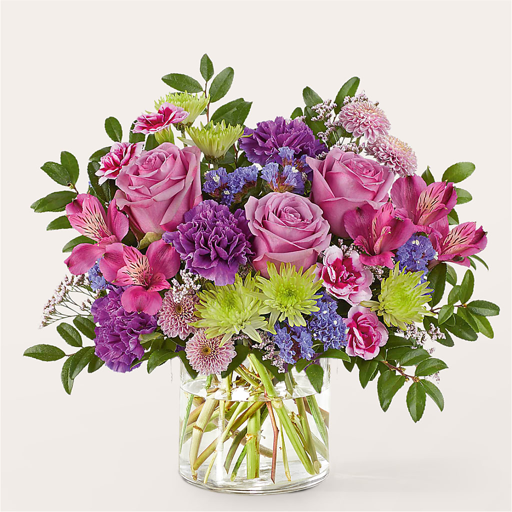 Glass Half Full Bouquet –  Tala Florist Northshore, North Vancouver BC