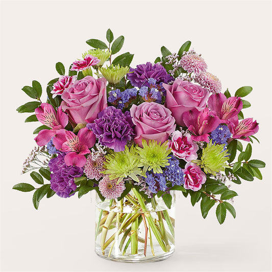 Glass Half Full Bouquet –  Tala Florist Northshore, North Vancouver BC