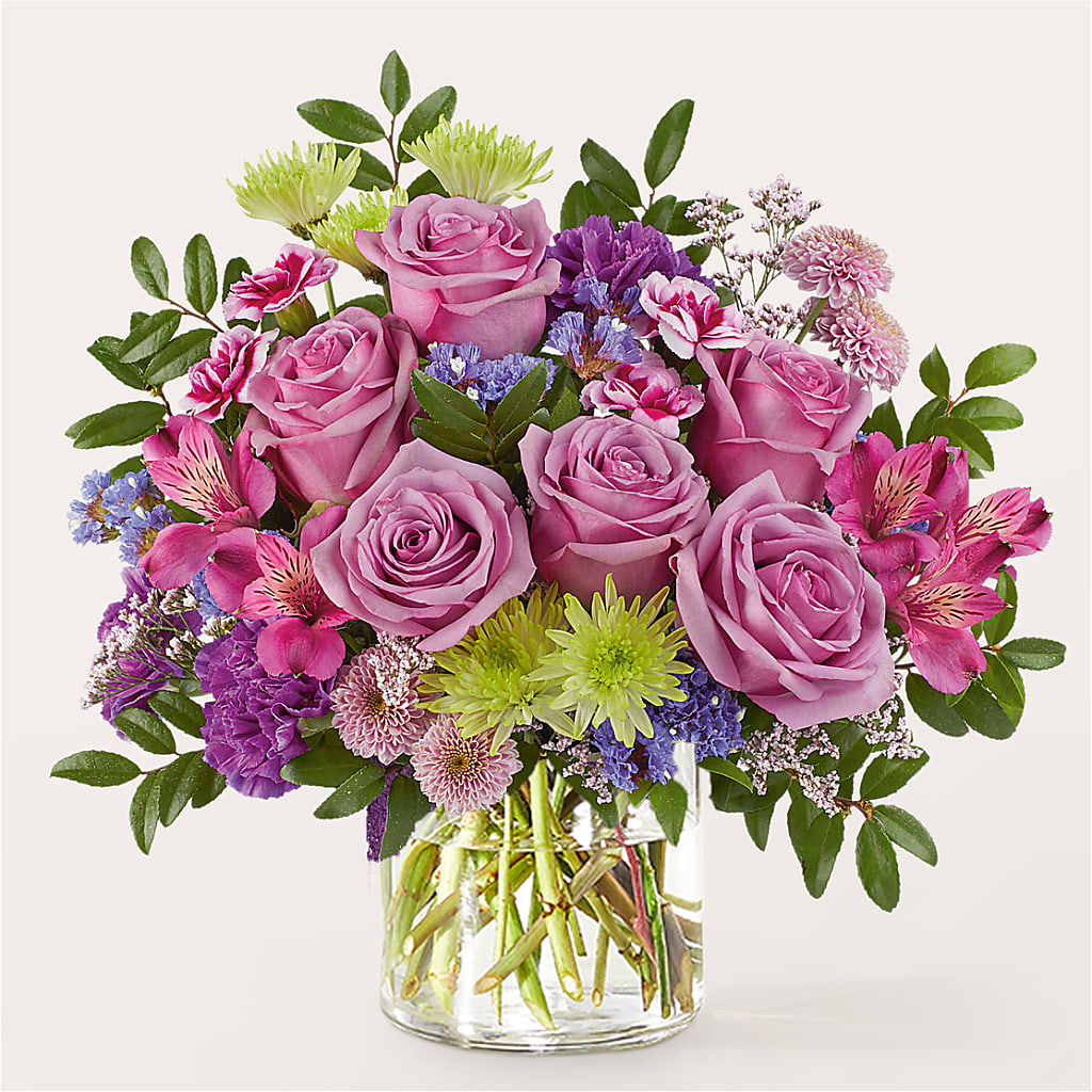 Glass Half Full Bouquet –  Tala Florist Northshore, North Vancouver BC