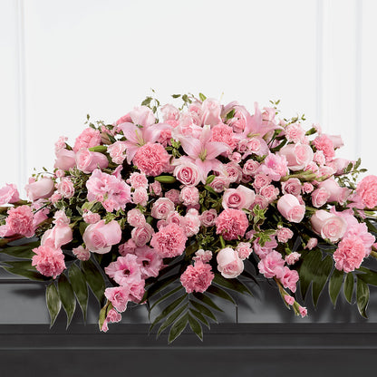 Garden of Comfort Casket Spray (Standard) –  Tala Florist Northshore, North Vancouver BC
