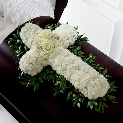 Peaceful Memories Casket Spray (Standard) –  Tala Florist Northshore, North Vancouver BC