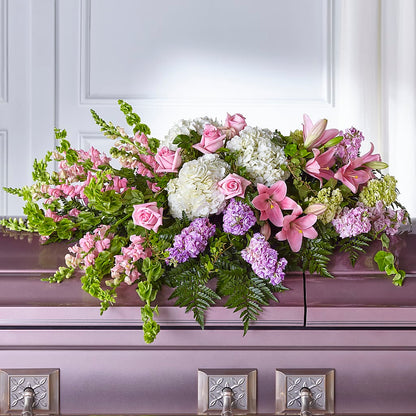Life's Gratitude Casket Spray –  Tala Florist Northshore, North Vancouver BC