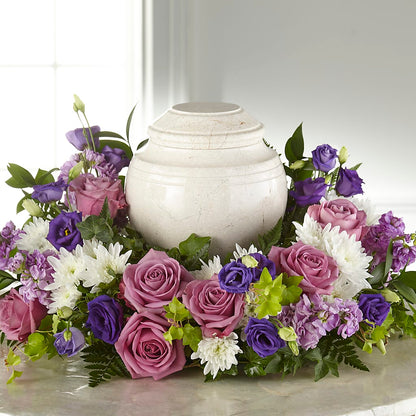 Blooming Sympathy Cremation Adornment –  Tala Florist Northshore, North Vancouver BC