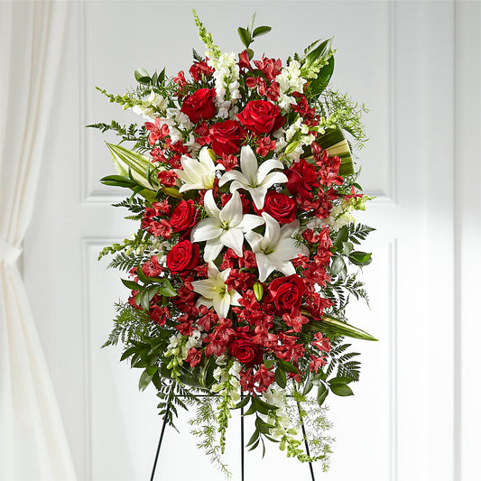 Everlasting Memory Standing Spray –  Tala Florist Northshore, North Vancouver BC