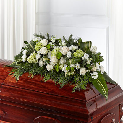 Hopeful Gesture Casket Spray –  Tala Florist Northshore, North Vancouver BC