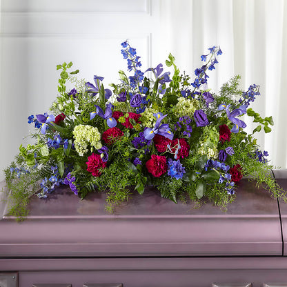Always Treasured Casket Spray –  Tala Florist Northshore, North Vancouver BC