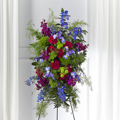 Heavenly Skies Standing Spray –  Tala Florist Northshore, North Vancouver BC