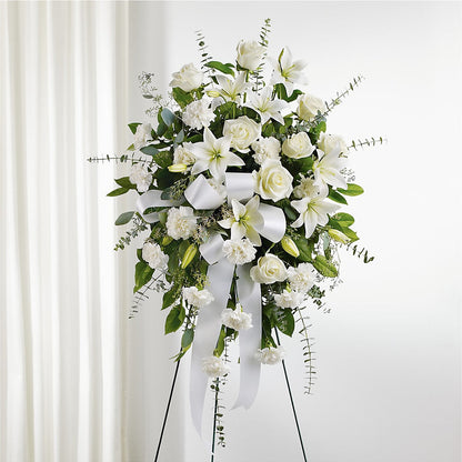 With Care Standing Spray –  Tala Florist Northshore, North Vancouver BC