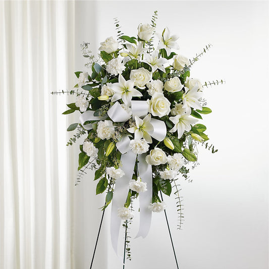 With Care Standing Spray –  Tala Florist Northshore, North Vancouver BC