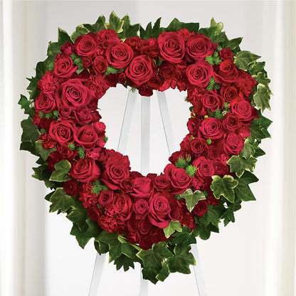 Wholehearted Standing Spray –  Tala Florist Northshore, North Vancouver BC