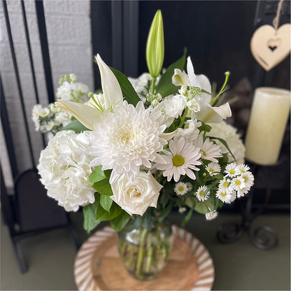 Classic Ivory – A Florist Original –  Tala Florist Northshore, North Vancouver BC