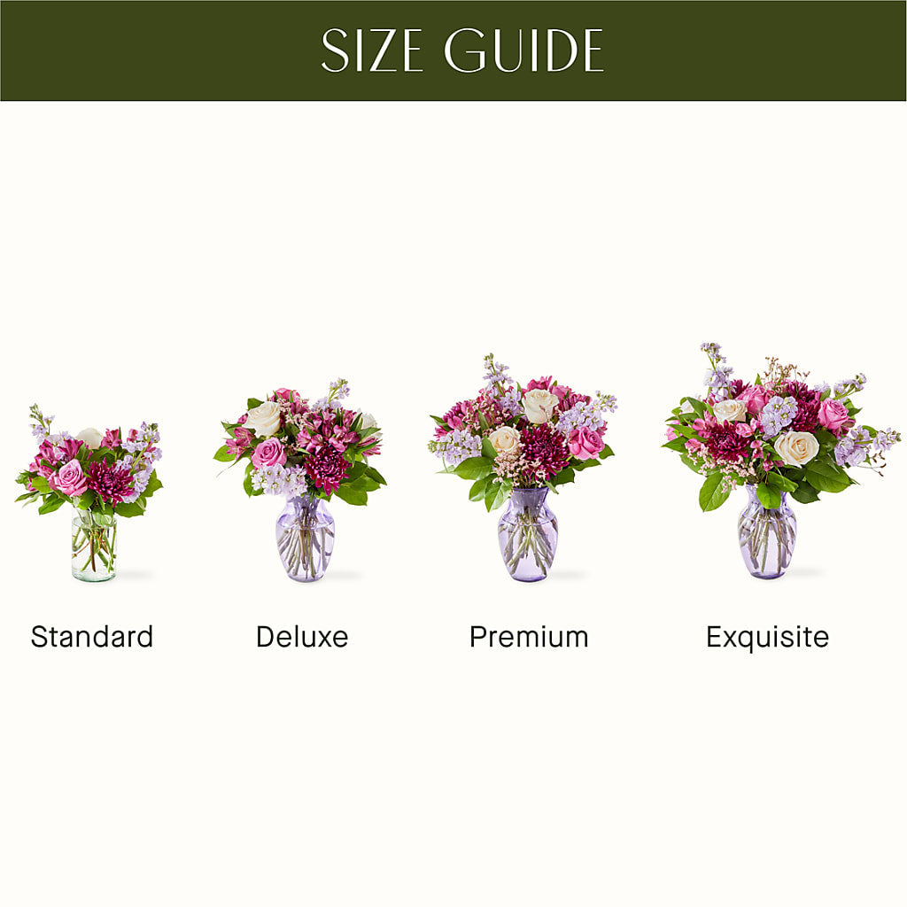 Amethyst Dreams Bouquet –  Tala Florist Northshore, North Vancouver BC