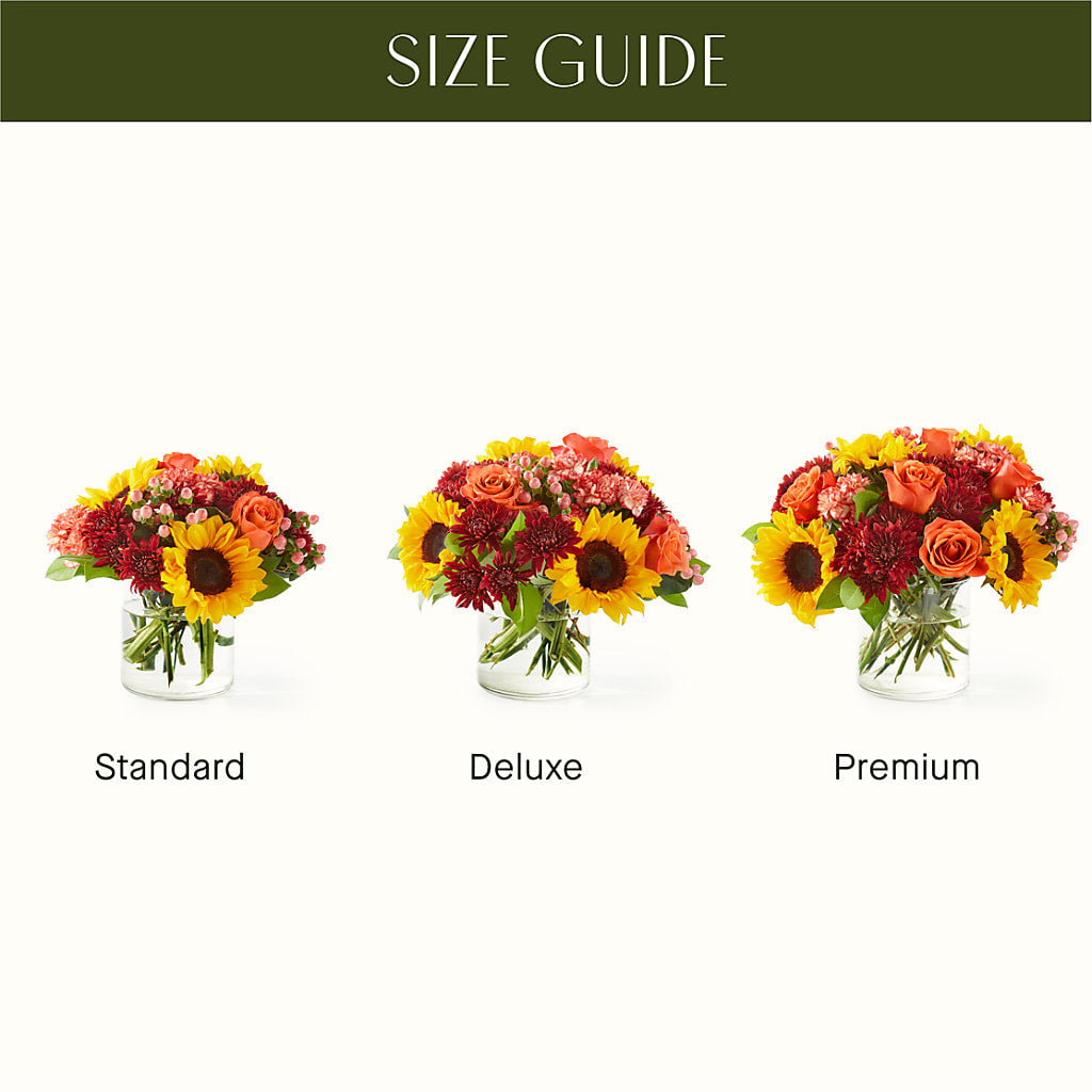 September Sunset Bouquet –  Tala Florist Northshore, North Vancouver BC