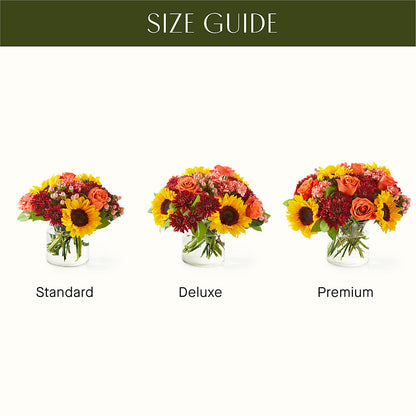 September Sunset Bouquet –  Tala Florist Northshore, North Vancouver BC