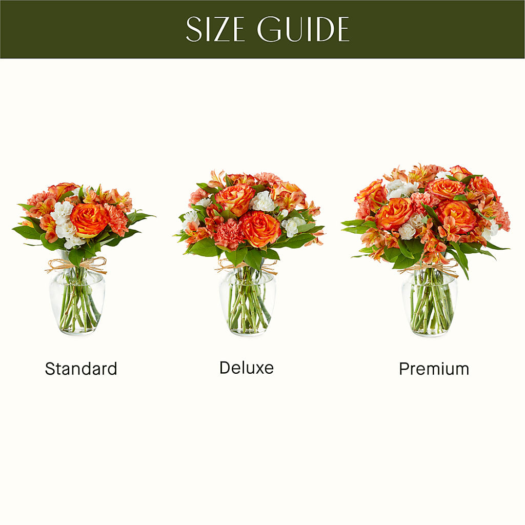 Apricot Glow Bouquet –  Tala Florist Northshore, North Vancouver BC