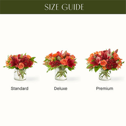 Crimson Leaves Bouquet –  Tala Florist Northshore, North Vancouver BC