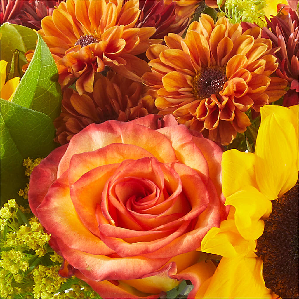 Flannel Scarf Bouquet –  Tala Florist Northshore, North Vancouver BC