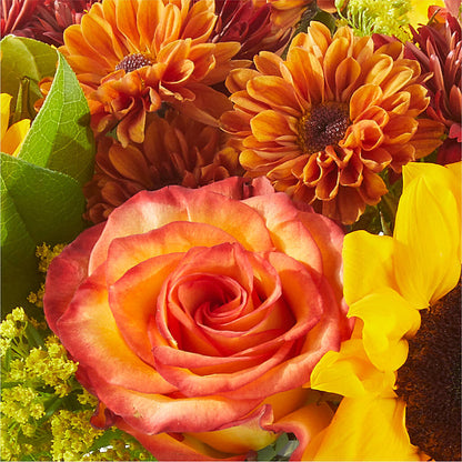 Flannel Scarf Bouquet –  Tala Florist Northshore, North Vancouver BC