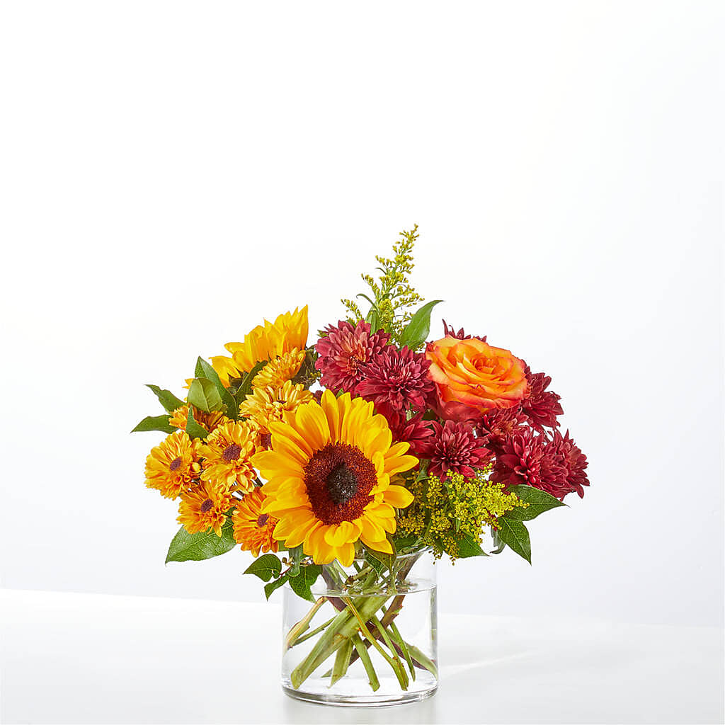 Flannel Scarf Bouquet –  Tala Florist Northshore, North Vancouver BC