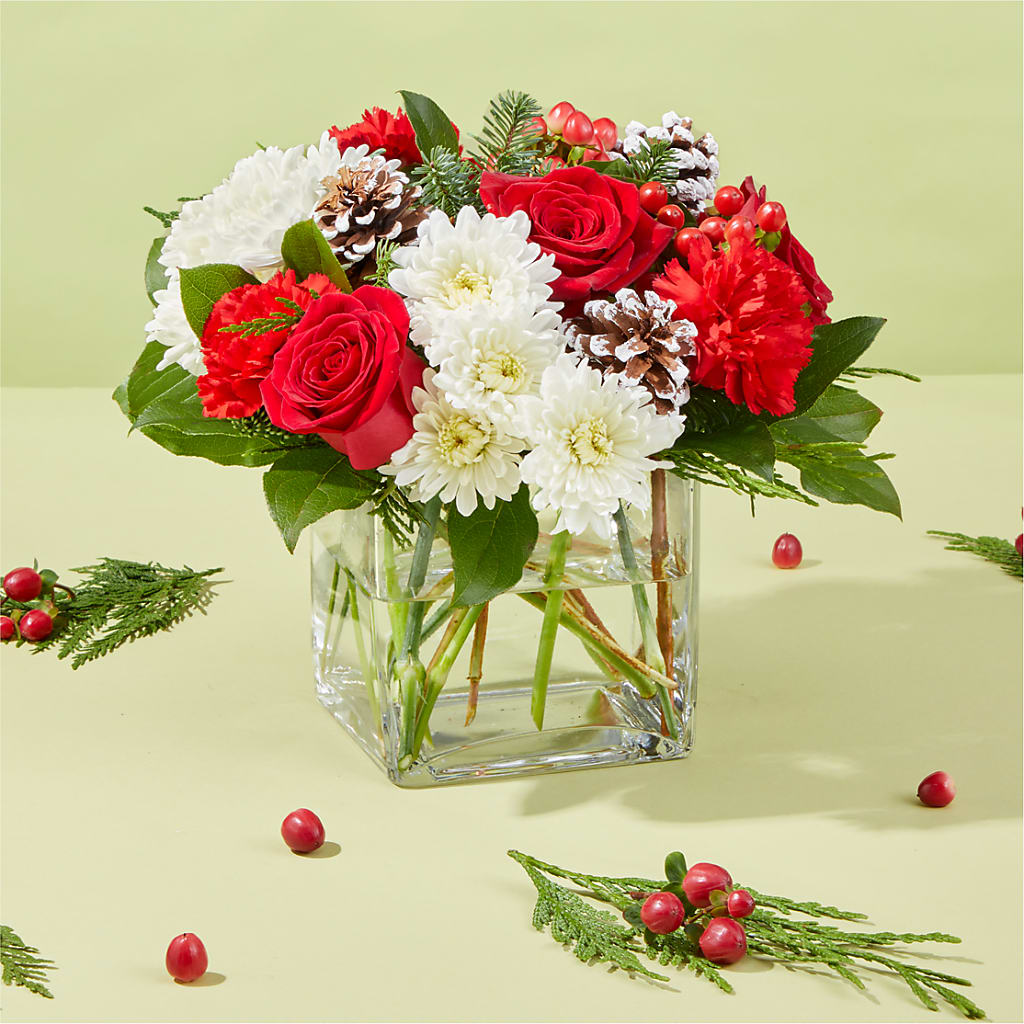Snow Angel Bouquet –  Tala Florist Northshore, North Vancouver BC
