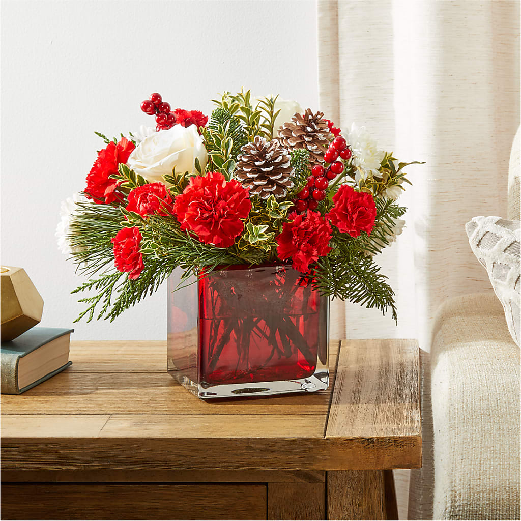 Christmas Market Bouquet –  Tala Florist Northshore, North Vancouver BC