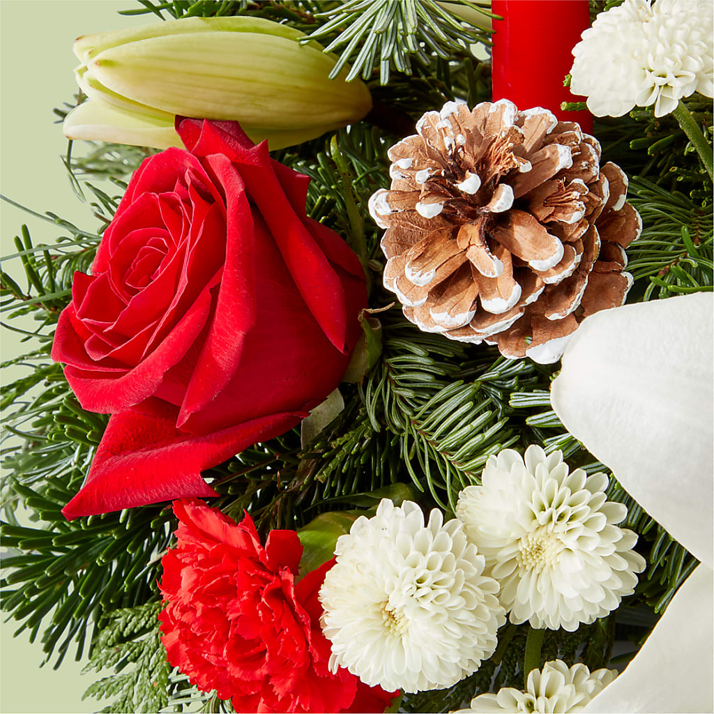 Seasonal Festivities Centerpiece –  Tala Florist Northshore, North Vancouver BC
