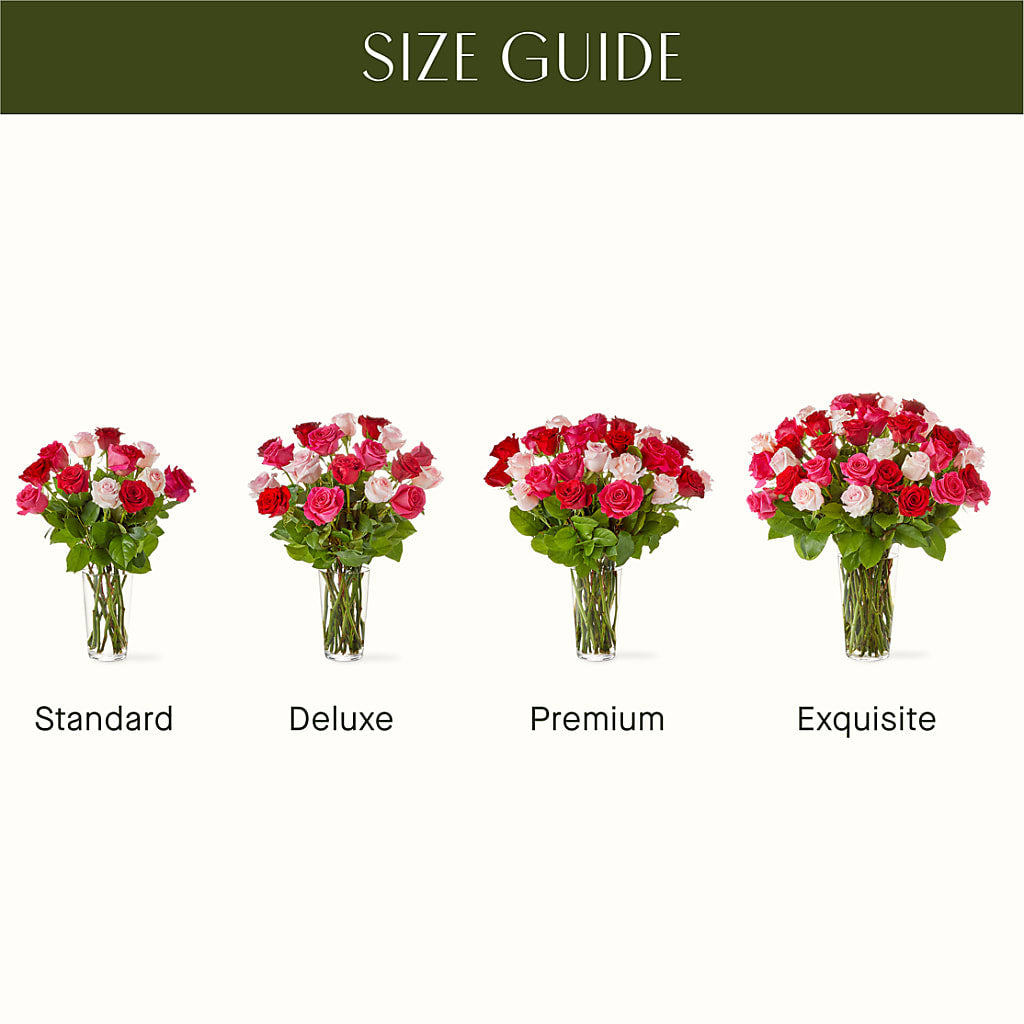 Charming Rose Bouquet –  Tala Florist Northshore, North Vancouver BC
