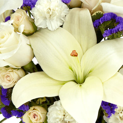 Sapphire Rush Bouquet –  Tala Florist Northshore, North Vancouver BC