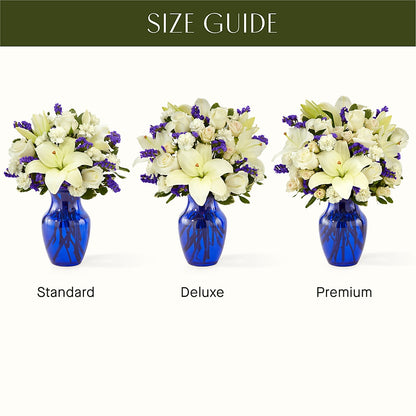 Sapphire Rush Bouquet –  Tala Florist Northshore, North Vancouver BC